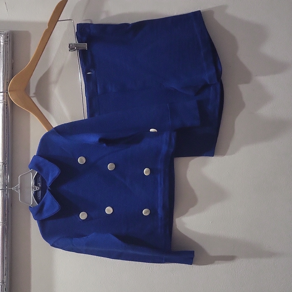 Vtg German 1950's Wool Sailor Suit - Picture 4 of 7
